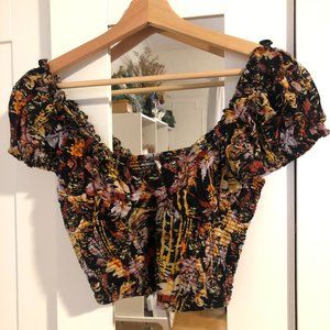 Free People colorful Crop Top